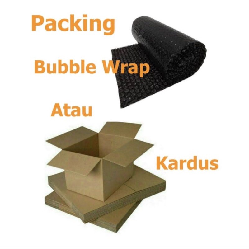 

EXTRA PACKING DUS ATAU BUBBLEWRAP / EKSTRA PACKING TAMBAHAN LEBIH AMAN