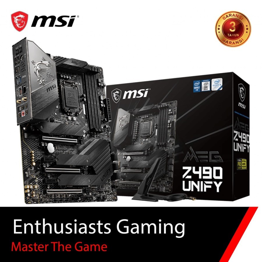 MSI MEG Z490 Unify (LGA1200, Z490, DDR4, USB3.2, SATA3)