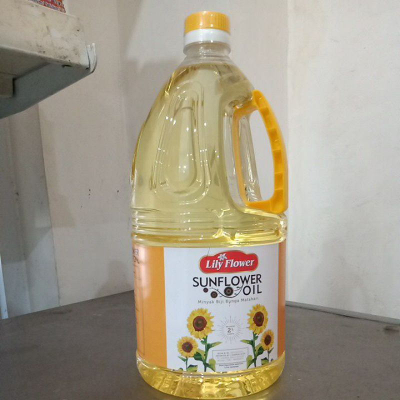 

LILY FLOWER SUNFLOWER OIL 2 LITER MINYAK BIJI BUNGA MATAHARI BAIK UNTUK KESEHATAN