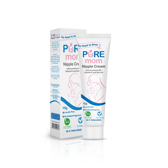 Pure Mom Nipple Cream 15g Tube ASOKA