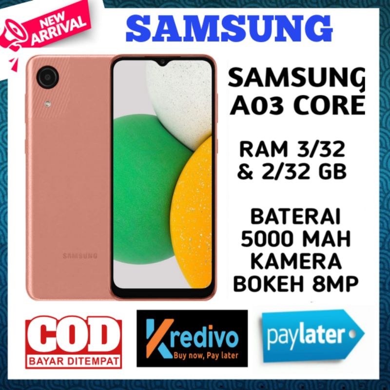 samsung A03 3/32 Gb, baterai 5000 mah garansi resmi 1 tahun-2