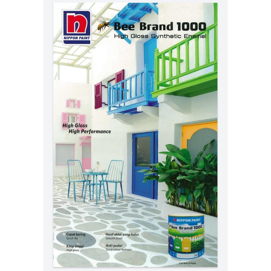 

Colour Card Nippon Paint (Bee Brand 1000)