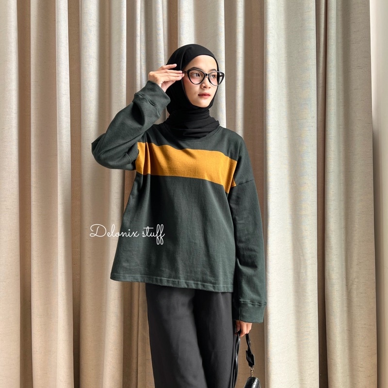 DELONIX | Neera stripe blouse