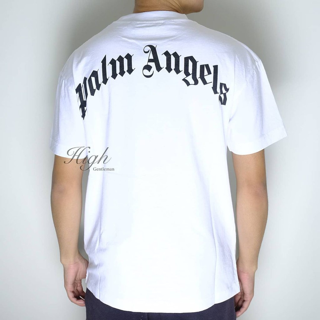 Palm Angels Bear Tee White Brown 100% Authentic