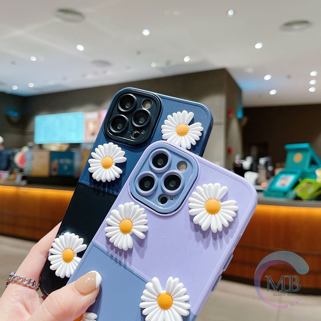 CASE FYP 2IN1 BUNGA DAISY 3D FOR SAMSUNG A32 A50 A30S A50S A51 A52 M23 A23 A750 A7 2018 MB3741