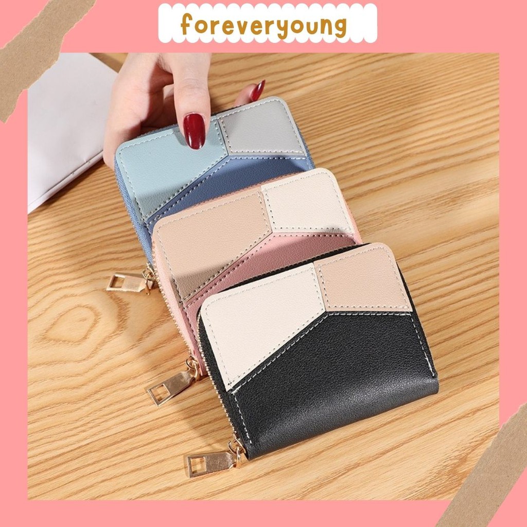 (FY)COD DOMPET MINI WANITA / DOMPET KOIN/KARTU WANITA IMPORT REAL PIC