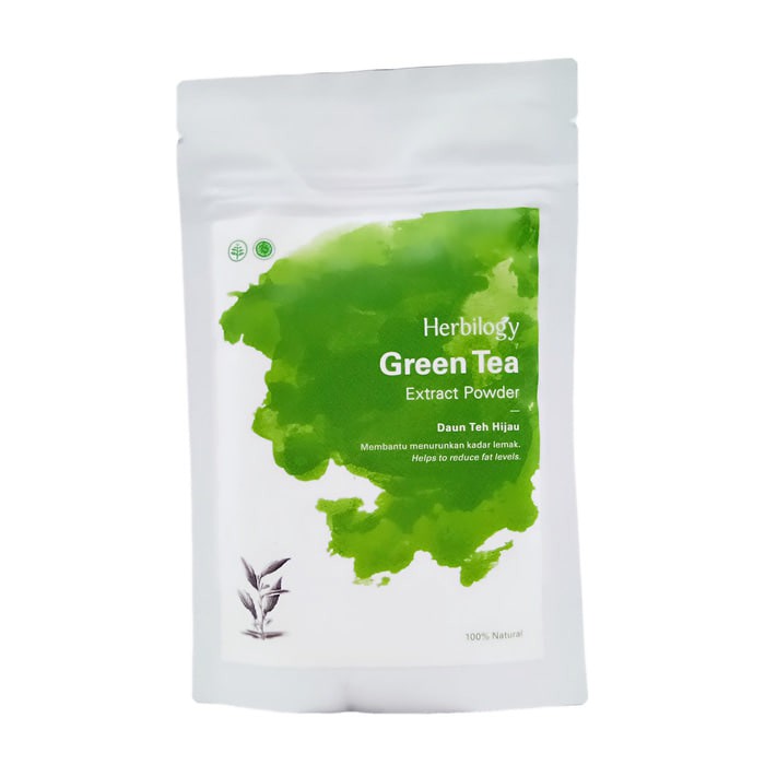 

Herbilogy Green Tea Extract Powder membakar lemak
