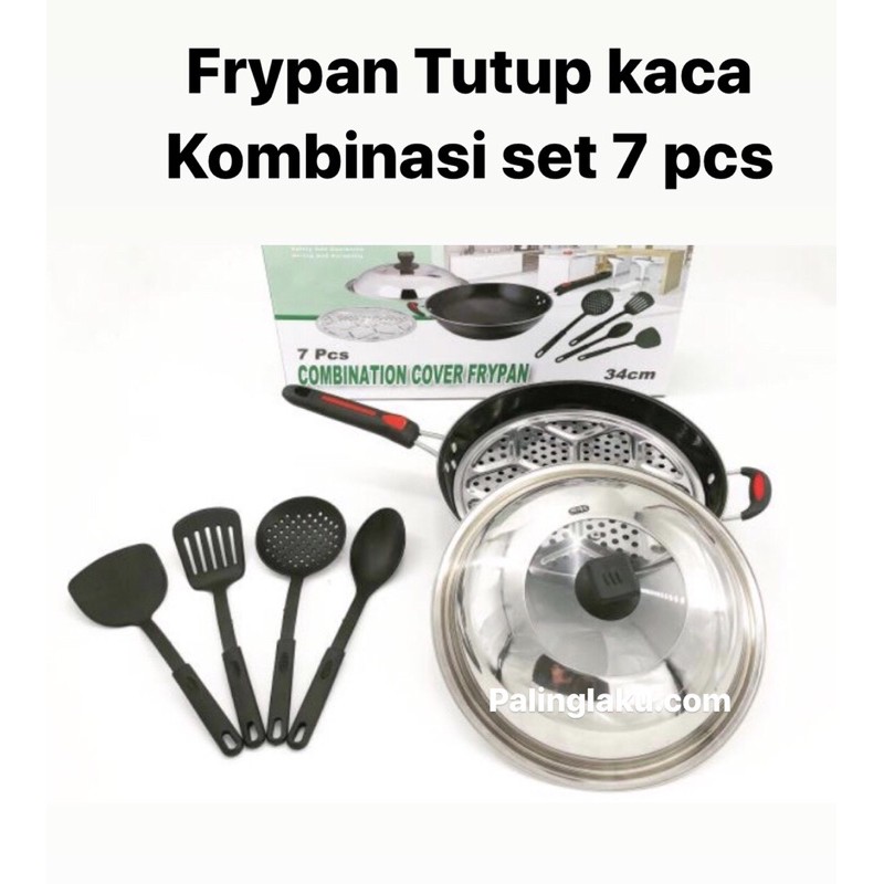 Promo Wajan Enamel Tutup Kaca