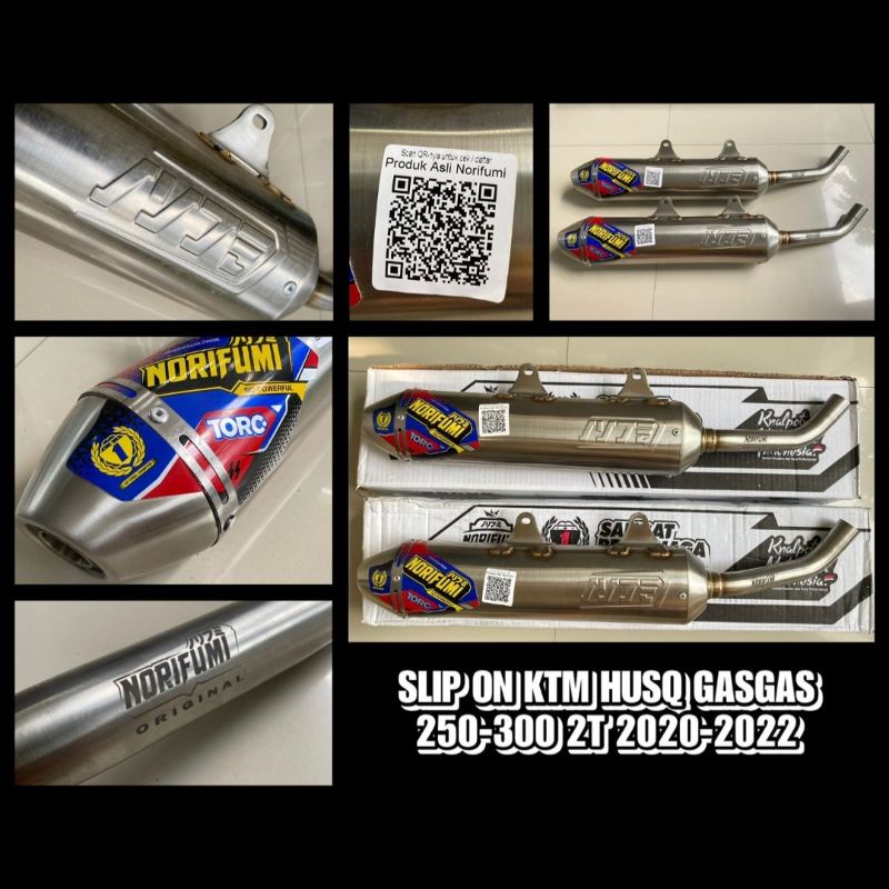 Slip On NORIFUMI Torc 2T Original - KTM Husqvarna GASGAS 2020-22