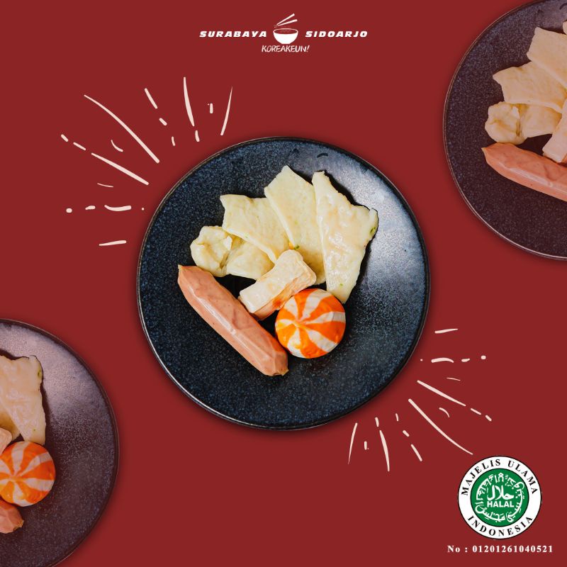

EXTRA TOPPING (ODEN, SOSIS, CHIKUWA, DUMPLING CHEESE) BY KOREAKEUN