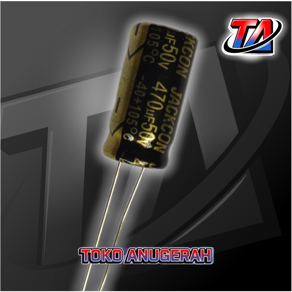 Kapasitor Elco 470UF 50V / 470UF50V