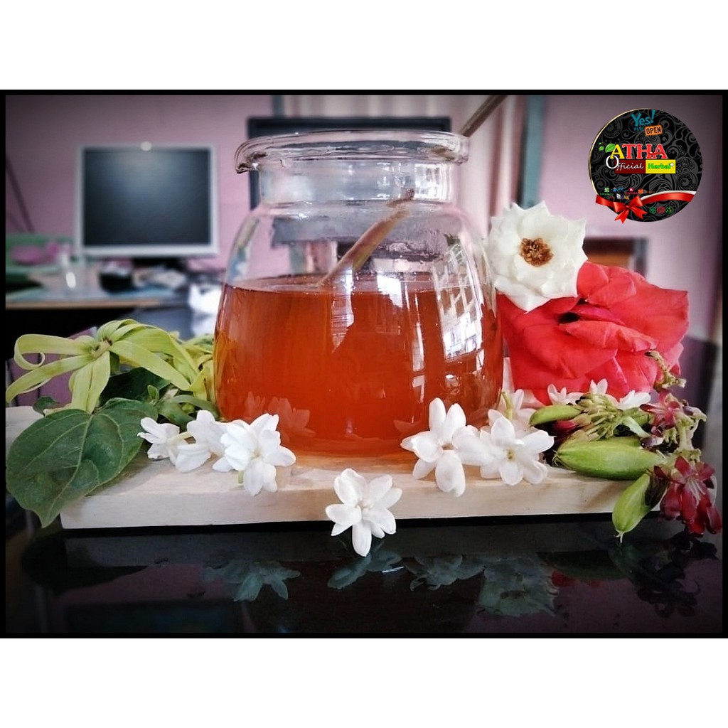 

Wedang uwuh bunga rosella