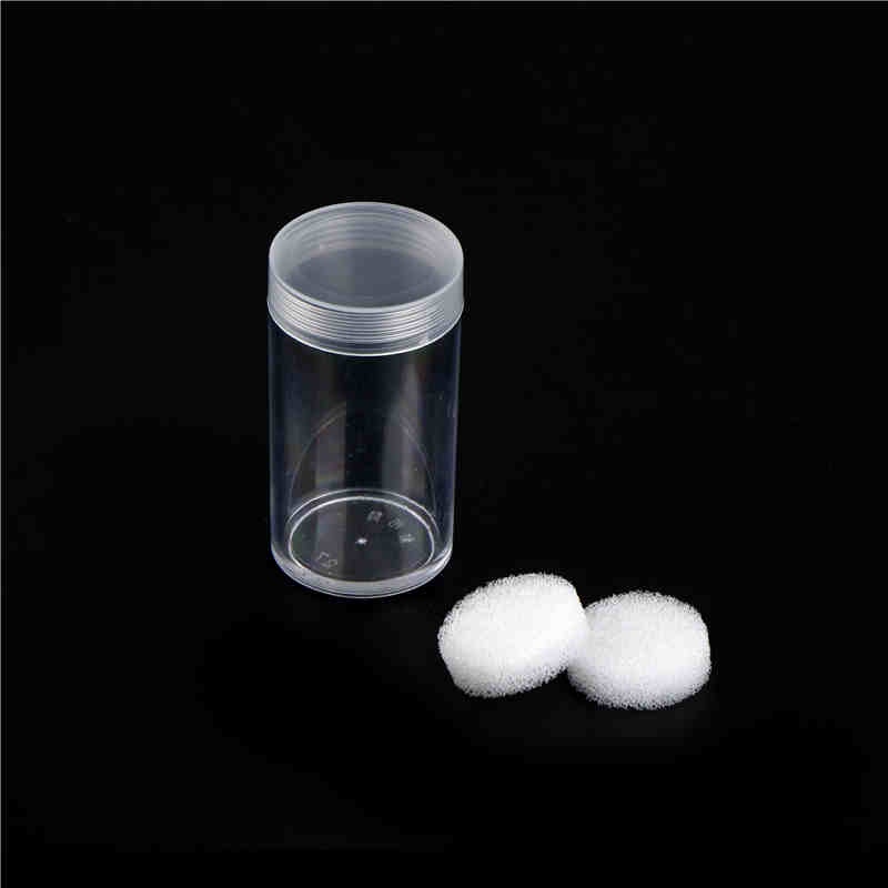 One 30mm coin prevents damage Total protective tube Transparent coin storage~