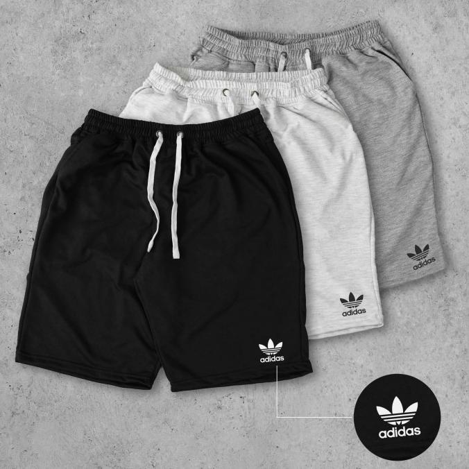 CELANA PENDEK SANTAI PRIA ADIDAS ,CELANA SANTAI RUMAH TERMURAH DAN TERLARIS