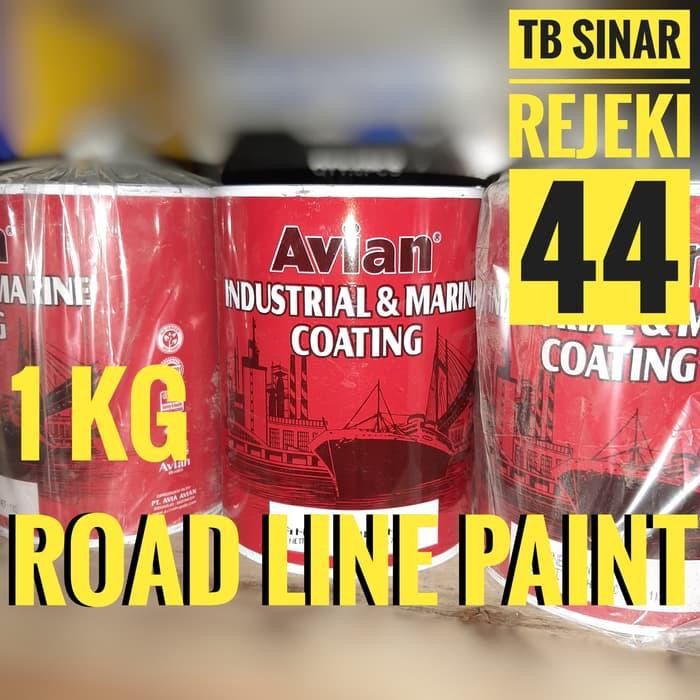 

AVIAN ROAD LINE Paint 1KG Cat Minyak Marka Jalan Garis Parkir x Nip