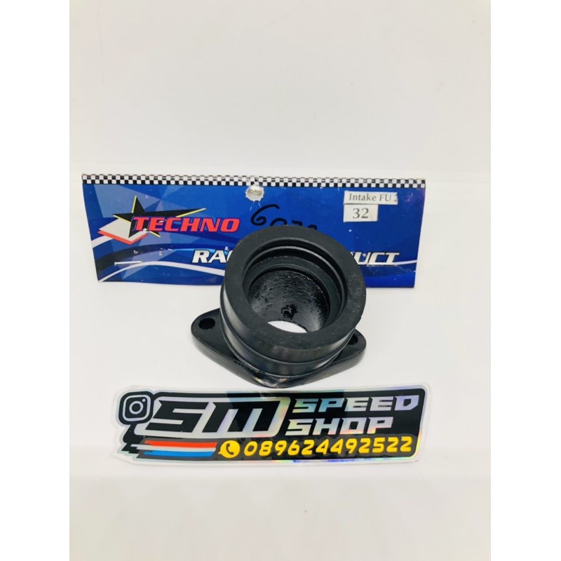 Intake intek manifold Satria FU 150 ukuran 32mm 34mm Karbu PE-PWK-PWL-SUDCO-UMA-CPO FU Barong -FU FL