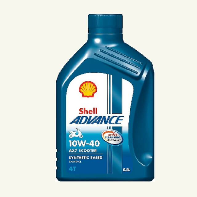 Oli shell advance ax7 matik original