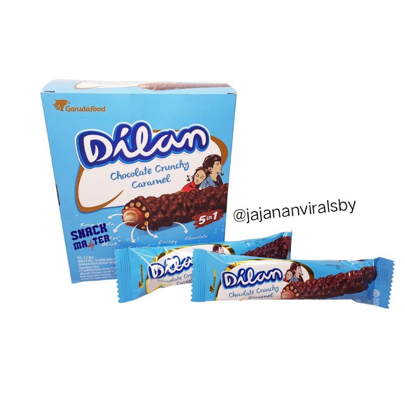 

CRUNCHY COKLAT CARAMEL DILAN ISI 12 24gr