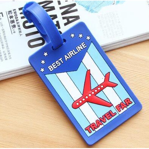 Luggage Tag Label Koper Design Unik (Koper jadi mudah dikenal) J31