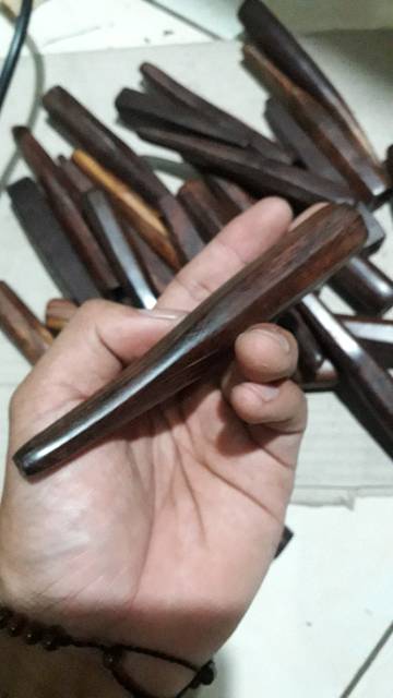 Pipa rokok galih asem bentuk diagonal grade C dan A 10cm