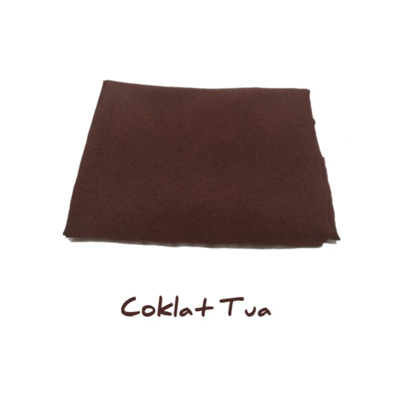 [155x75 CM] PASHMINA SABYAN DIAMOND STRECH-SP150_CoklatTua