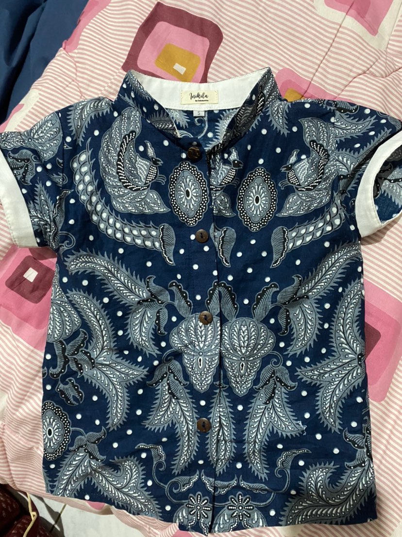 Kemeja Koko Batik Anak Balita Size S