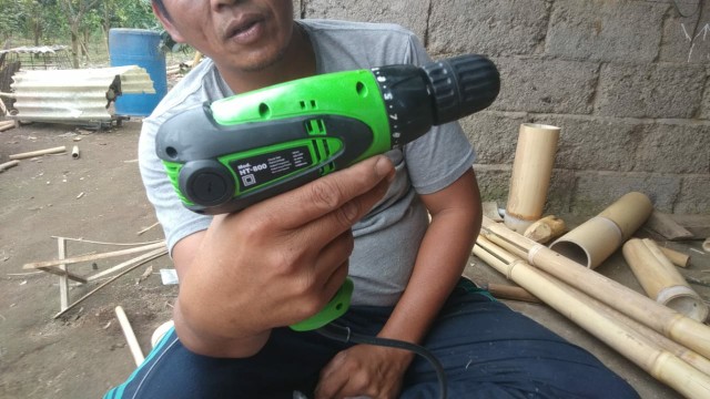 Richu Modern Mesin Bor Besi Kayu 10 Mm Bolak Balik Benz