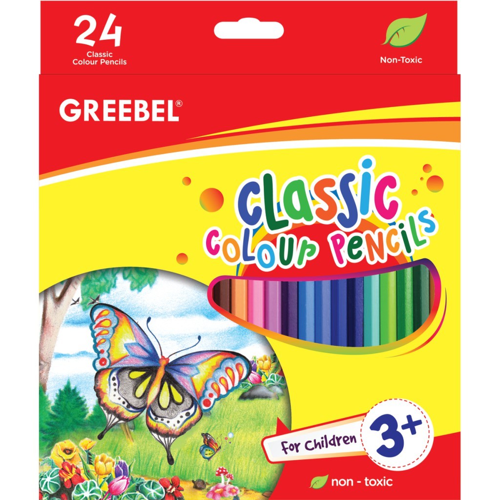 

Gramedia Samarinda - Greebel 7024 Classic Color Pencil Crd