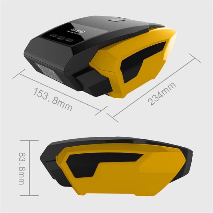 Pompa Ban Electric LCD Display Untuk Mobil dan Motor Tire Inflator