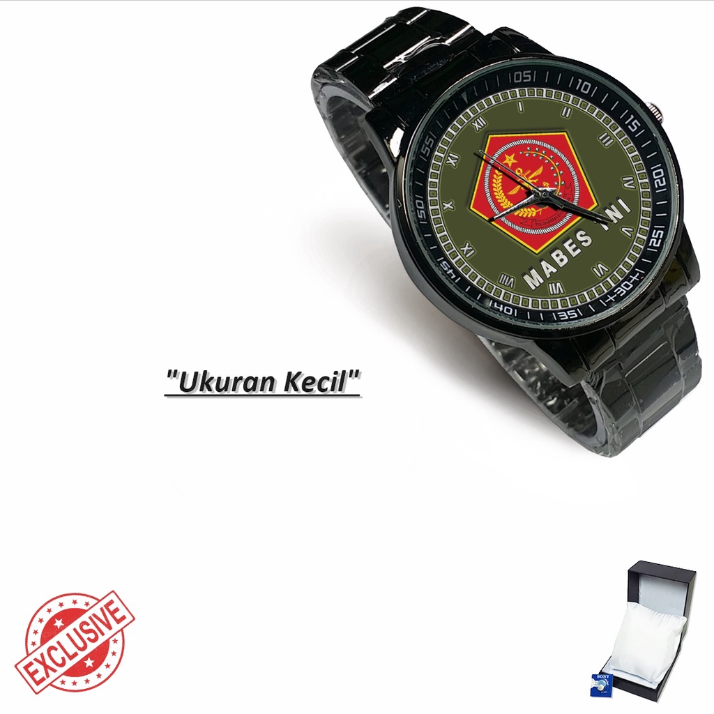 Jam Tangan Rantai Couple T.N.I MABES 2 (Limited Edition)