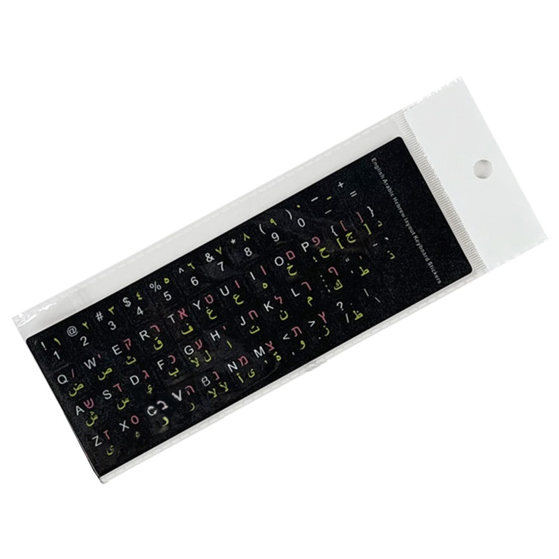 Vivi Stiker Pelindung Keyboard Komputer Desktop Motif Huruf