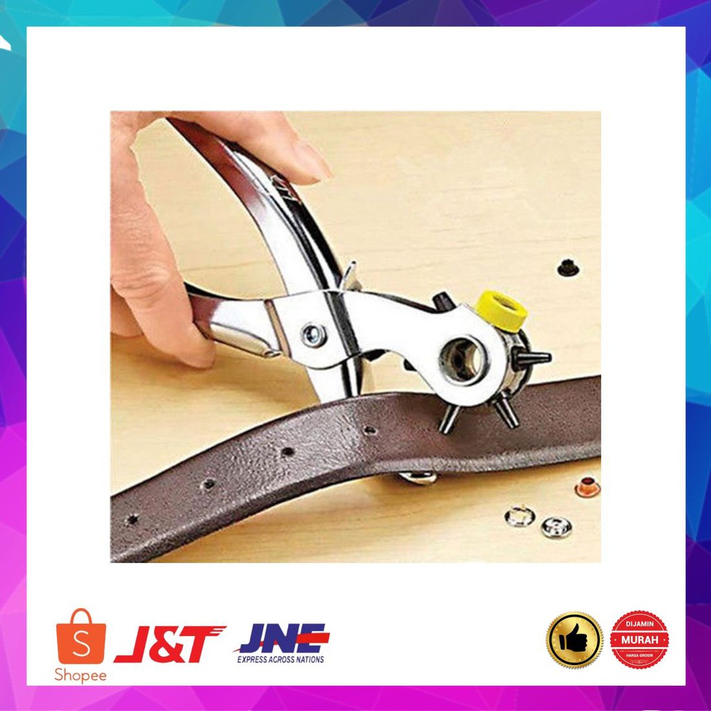 Murah Darley Tang Pembolong Tali Pinggang 9 Inch Punch Plier - JJ2056