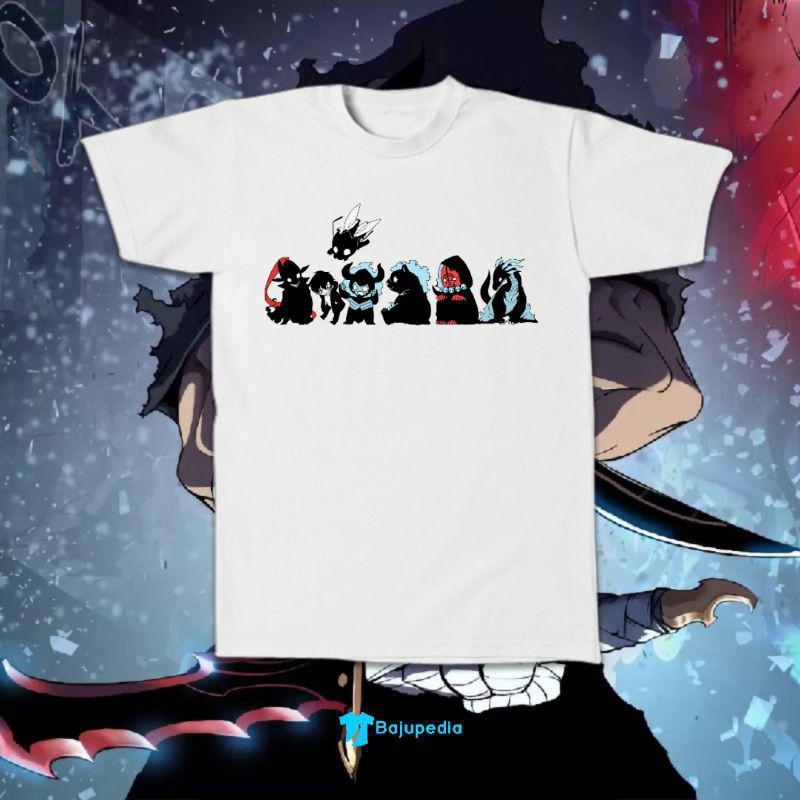 Kaos Solo Leveling, kaos manhwa & kaos anime