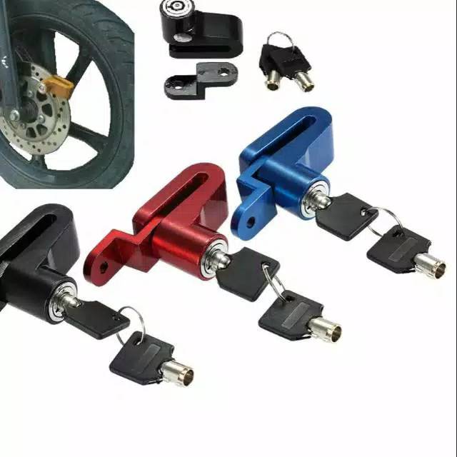 Kunci motor anti maling kunci cakram