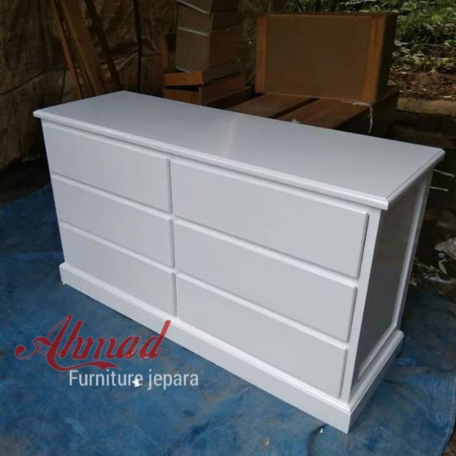 Meja bufet meja panjang laci