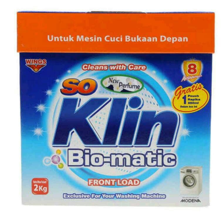 So Klin Bio Matic Front Load 2 Kg 2000 Gram Soklin Bio Matic Front ...