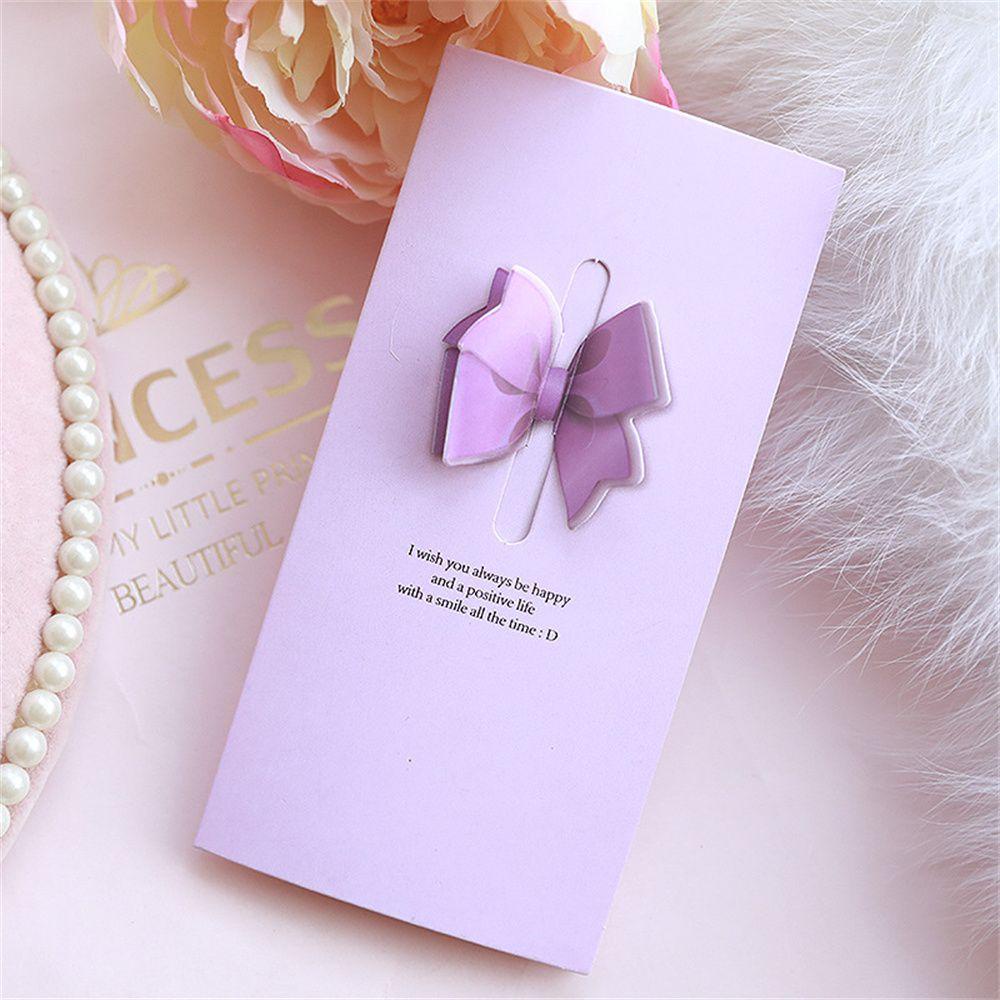 R-flower Tag Kartu Ucapan Kecil Greetings Perlengkapan Pesta Name Card