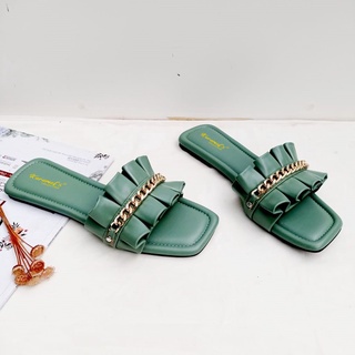 Sandal Wanita Kokop Rempel Strap Rantai MC-VT 96