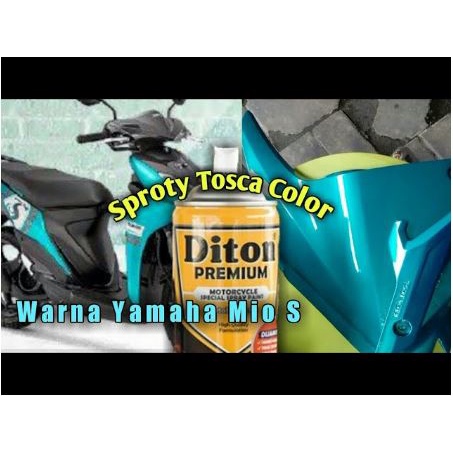 Cat Pilox Diton Premium 9164 Sporty Tosca Toska Hijau Biru 400cc pilok sepeda motor mobil helm bodi