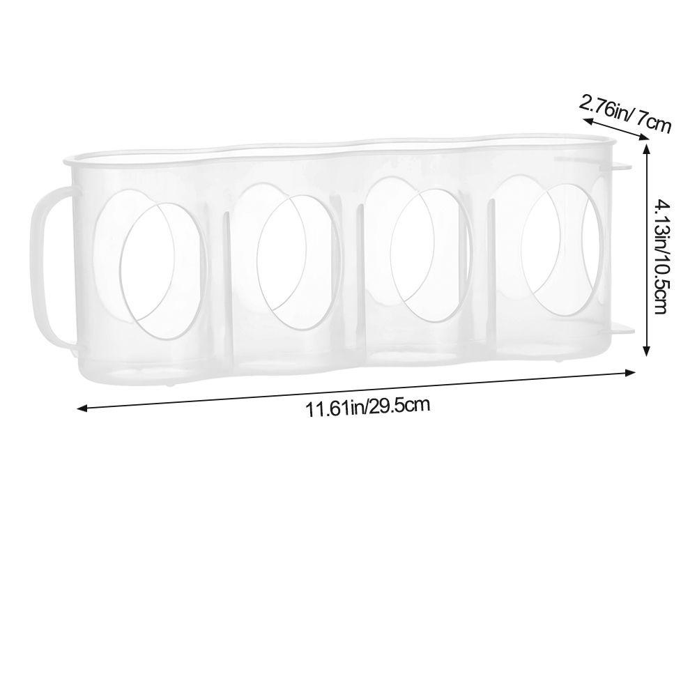 Solighter Soda Drink Rack Shelf Minimarket Dapur 4lubang Case Rak Minuman Tempat Botol Minum