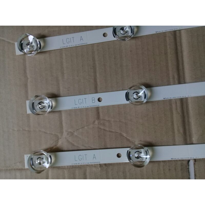 Lampu backlight original tv led LG 32LB550A