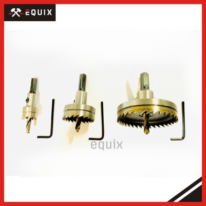 Hole saw / Hole Cutter HSS Pelubang Plat Besi 36mm SOLID