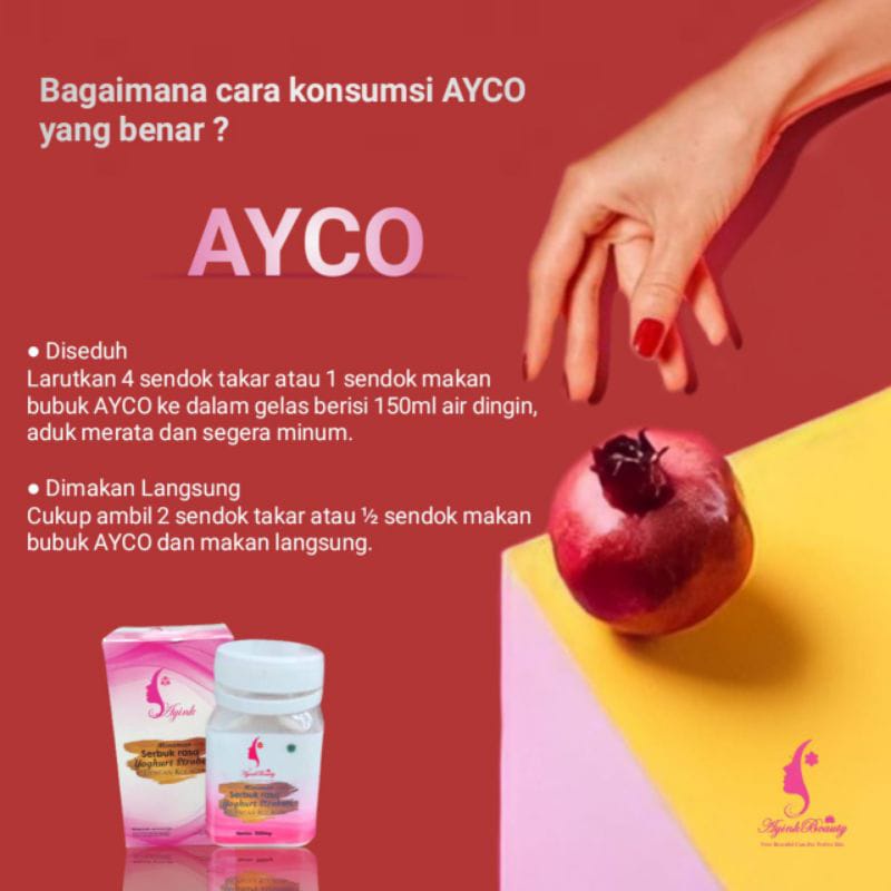 Ayink Collagen (AYCO) Original BPOM minuman collagen BPOM