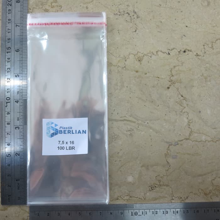 

Jual Plastik OPP 7,5X16CM KW2 100LBR Lem atau Seal Obral