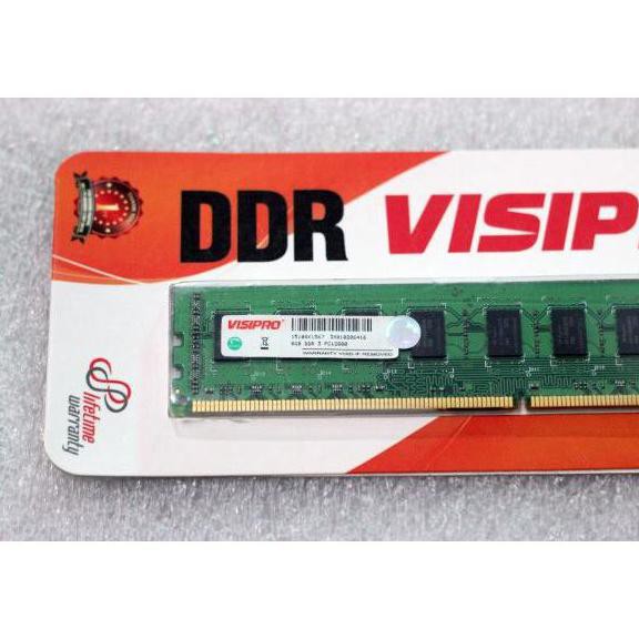 VISIPRO Memory RAM 8 GB DDR3 PC12800 MOTHERBOARD PC