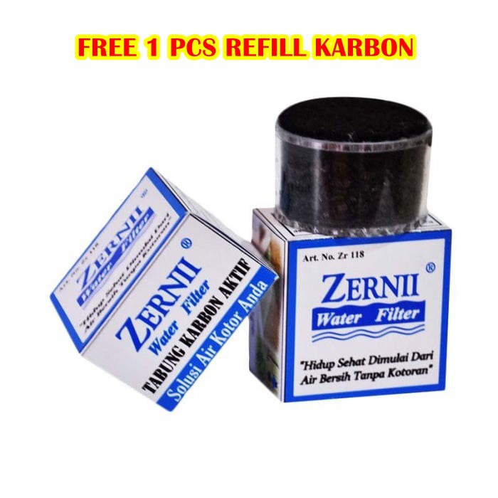 (BISA COD) Paket Hemat Filter Air Zernii Water Filter Penyaring Penjernih Kran Air Filter Kran Air