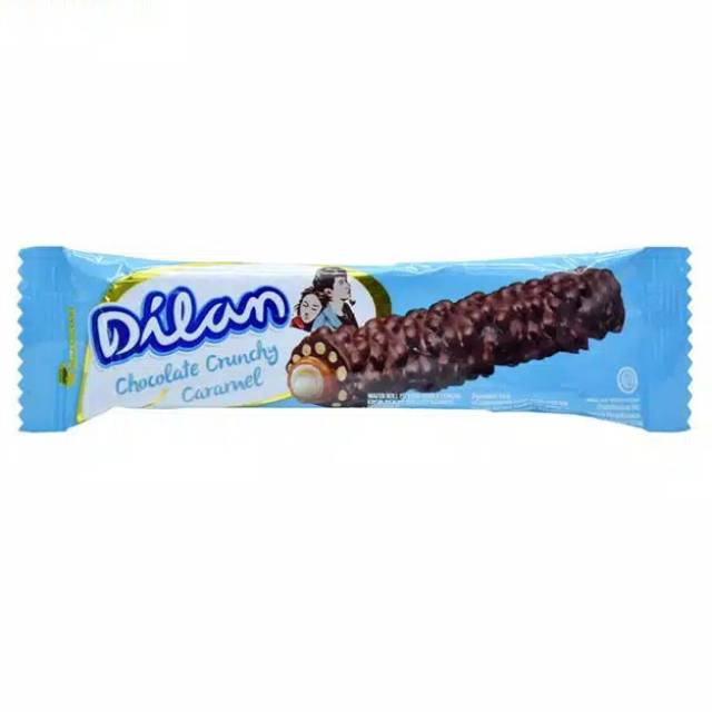 

Dilan Crunchy Choco Caramel 24gr - Coklat Dilan