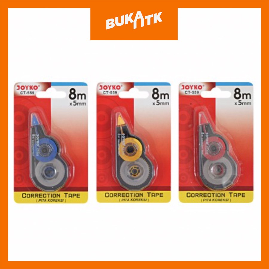 

TIPE X / Correction Tape / Pita Koreksi Joyko CT-559