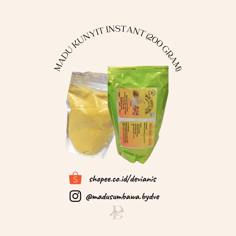

Madu Kunyit Instant Asli (Penderita Maag)