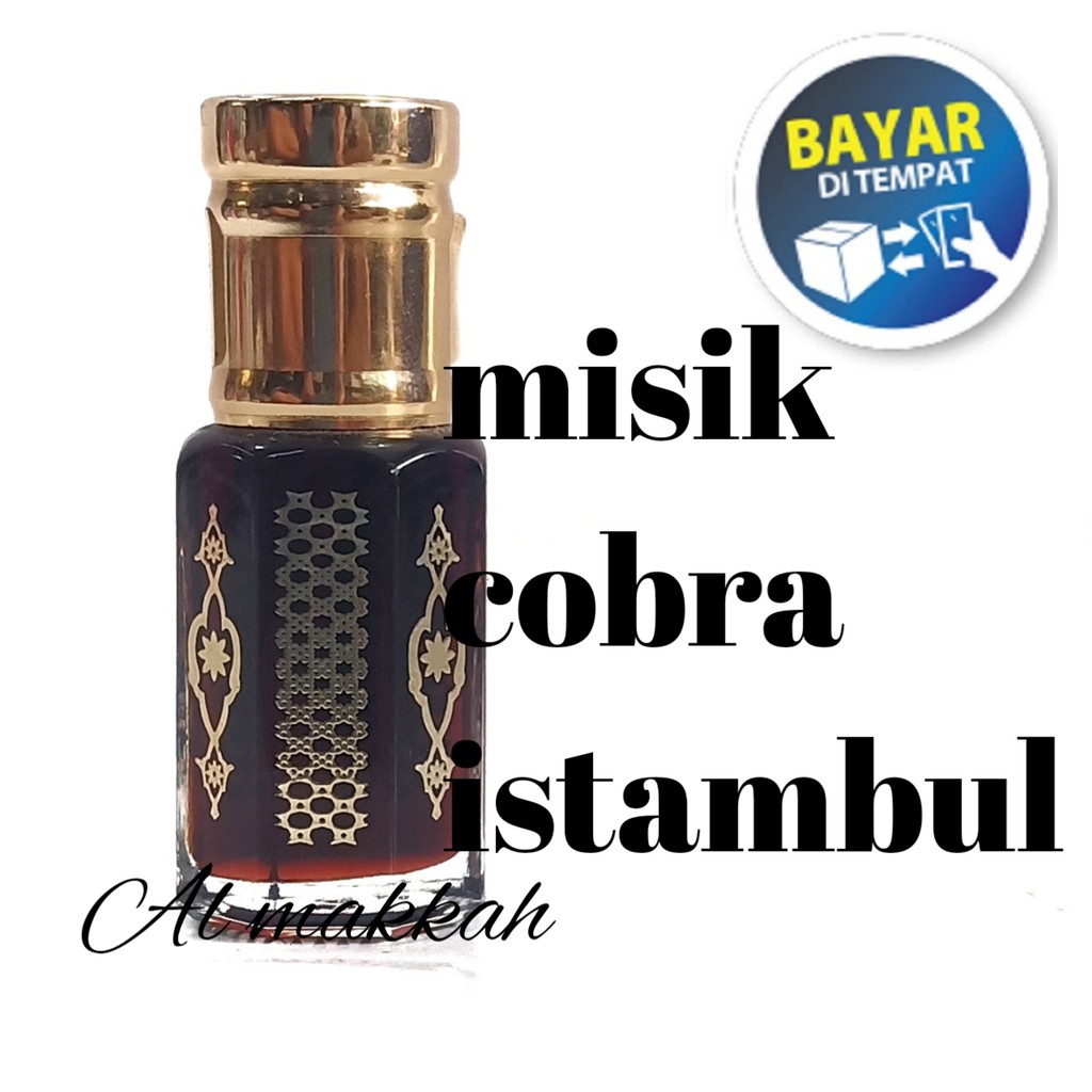 Misik Cobra Istambul Ritual Bibit Parfum Murni 100% Minyak Wangi Asli Tanpa Campuran Apapun Non Alko